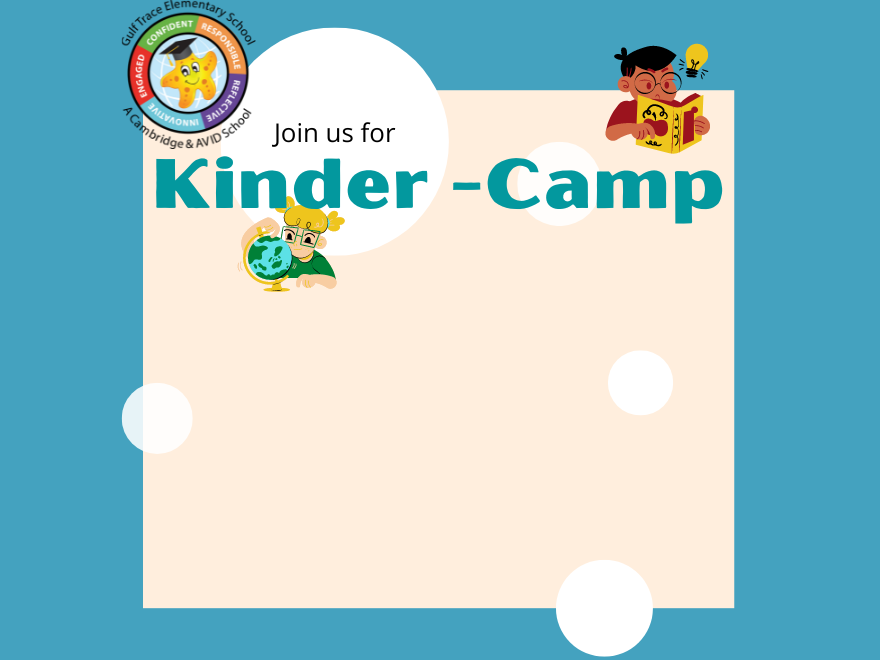 KinderCamp & Parent Orientation!